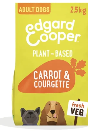 Beste Prijs Edgard & Cooper Adult Plant-Based Fresh Carrot & Courgette 1 kg